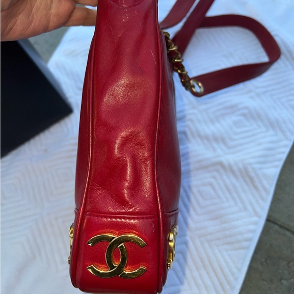 ❤️ Authentic Chanel Triple C Tote double chain shoulder Bag - Picture 3 of 16